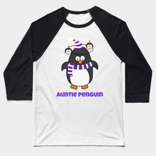 Christmas Penguin Pajama Animal Costume Auntie Penguin Shirt T-Shirt Baseball T-Shirt